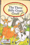 The three billy goats gruff vignette