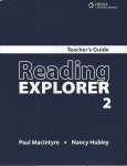 Reading explorer 2. : Teacher's book vignette