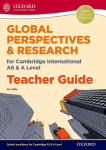 Global perspectives and research. Teacher guide vignette