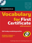 Vocabulary for First Certificate with answers vignette