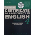 Cambridge certificate of proficiency in english 4. : Student's book with answers vignette