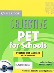 Objective PET for schools : practice test booklet with answers vignette