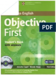 Objective First. : Student's book with answers vignette