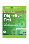Objective First. : Teacher's book vignette