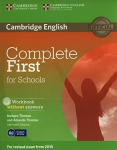 Complete first for schools. : Workbook with answers vignette