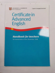 Cambridge English in Advanced : handbook for teachers for examinations from December 2008 vignette
