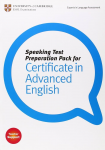 Speaking test preparation pack for Certificate in Advanced English vignette