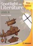 Spotlight on literature : level B ; teacher`s guide : new edition vignette