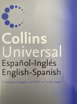 Collins universal Español - Inglés English - Spanish vignette