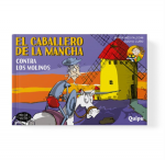 El caballero de la Mancha contra los molinos vignette